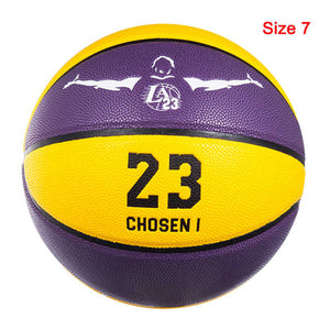 Outdoor Leather Basketball Indoor Size 5/Size 6/Size 7 Non-slip Balls Wear-resistant Basket Ball Training