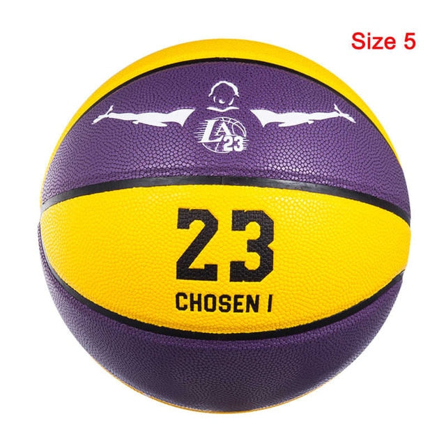 Outdoor Leather Basketball Indoor Size 5/Size 6/Size 7 Non-slip Balls Wear-resistant Basket Ball Training