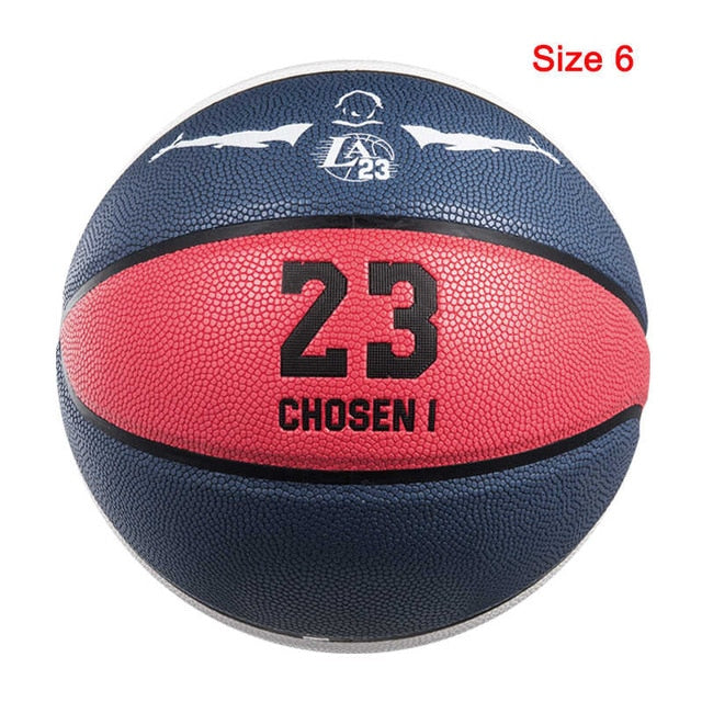 Outdoor Leather Basketball Indoor Size 5/Size 6/Size 7 Non-slip Balls Wear-resistant Basket Ball Training