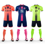 Football New Men Kids Soccer Set Boys Women Football Training Uniforms Team Football  Sets