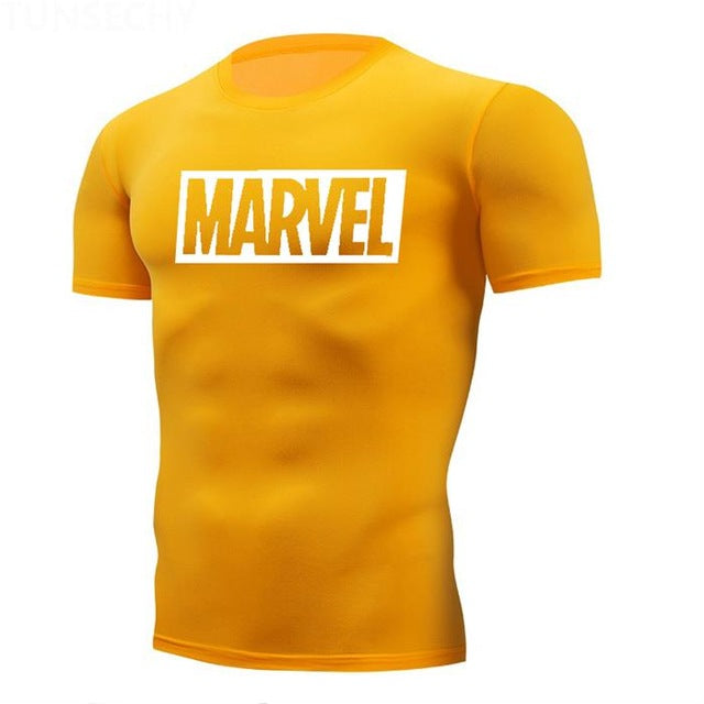 Summer running Gym Shirt Sport T Shirt Men Short Sleeve Running Shirt