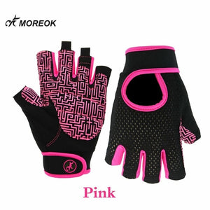 Antislip Crossfit Sports Training Yoga Women Workout Fitness Gym Gloves