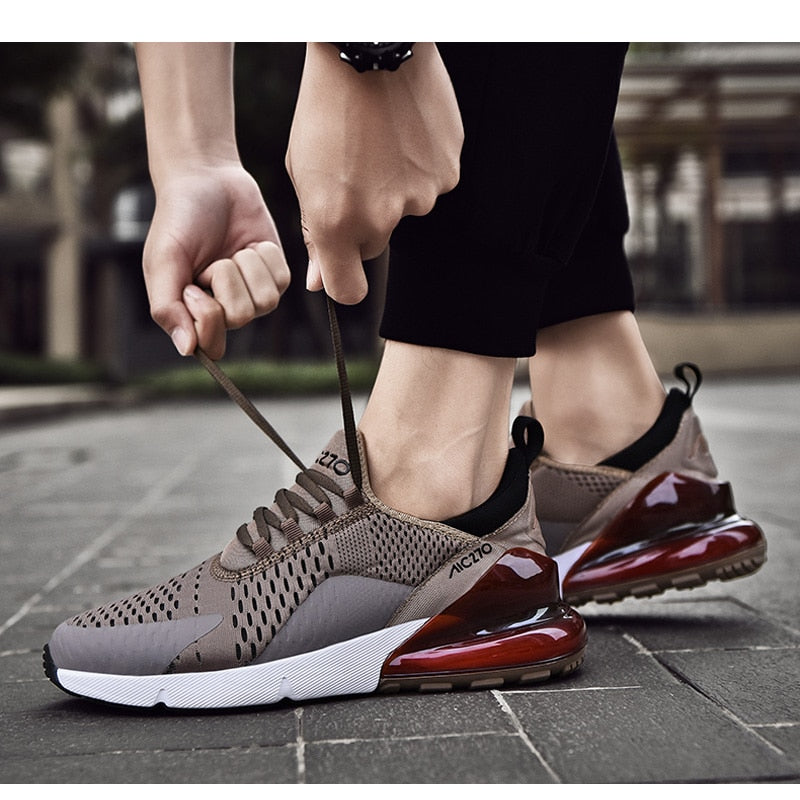 New Running Shoes for Men Jogging Sneakers for Women Air Sole Breathable Shoes