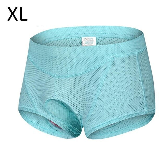 Women Cycling Short Bicycle Silicone Pad Underwear Gel 3D Padded Sportwear Bike Short Pants Outdoor Training Shorts