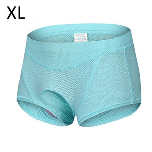 Women Cycling Short Bicycle Silicone Pad Underwear Gel 3D Padded Sportwear Bike Short Pants Outdoor Training Shorts