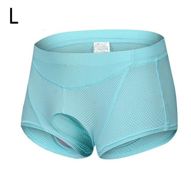 Women Cycling Short Bicycle Silicone Pad Underwear Gel 3D Padded Sportwear Bike Short Pants Outdoor Training Shorts