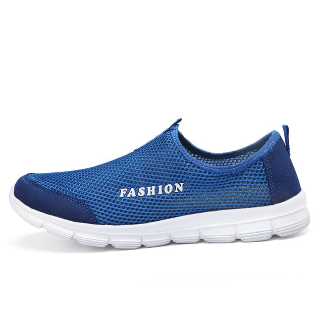 New Breathable Comfortable Mesh Male Running Shoes Lover Trainers Walking Outdoor Sport