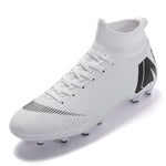 Hot Sale Mens Soccer Cleats High Ankle Football Shoes Long Spikes Outdoor Soccer