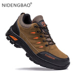 Outdoor Men Hiking Shoes Waterproof Anti-Slip Trekking Sneakers Male Mountain Climbing Shoes