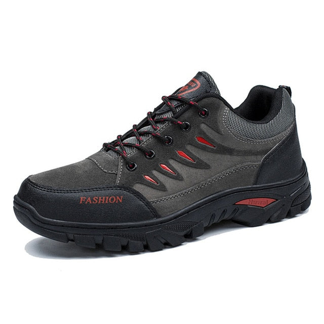 Outdoor Men Hiking Shoes Waterproof Anti-Slip Trekking Sneakers Male Mountain Climbing Shoes