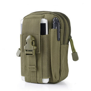 Men Tactical Molle Pouch Belt Waist Pack Bag Small Pocket Military