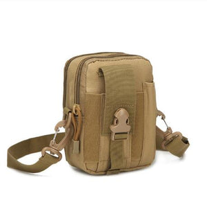 Men Tactical Molle Pouch Belt Waist Pack Bag Small Pocket Military