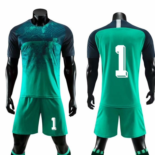 Custom Men Kids Soccer Set Boys Women Football Training Uniforms Team Football