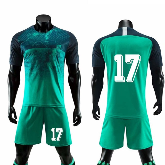 Custom Men Kids Soccer Set Boys Women Football Training Uniforms Team Football