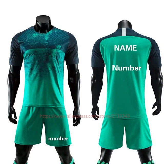 Custom Men Kids Soccer Set Boys Women Football Training Uniforms Team Football