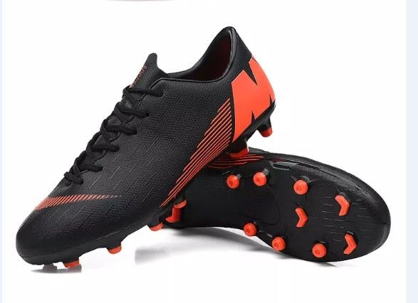 Hot Sale Mens Soccer Cleats High Ankle Football Shoes Long Spikes Outdoor Soccer