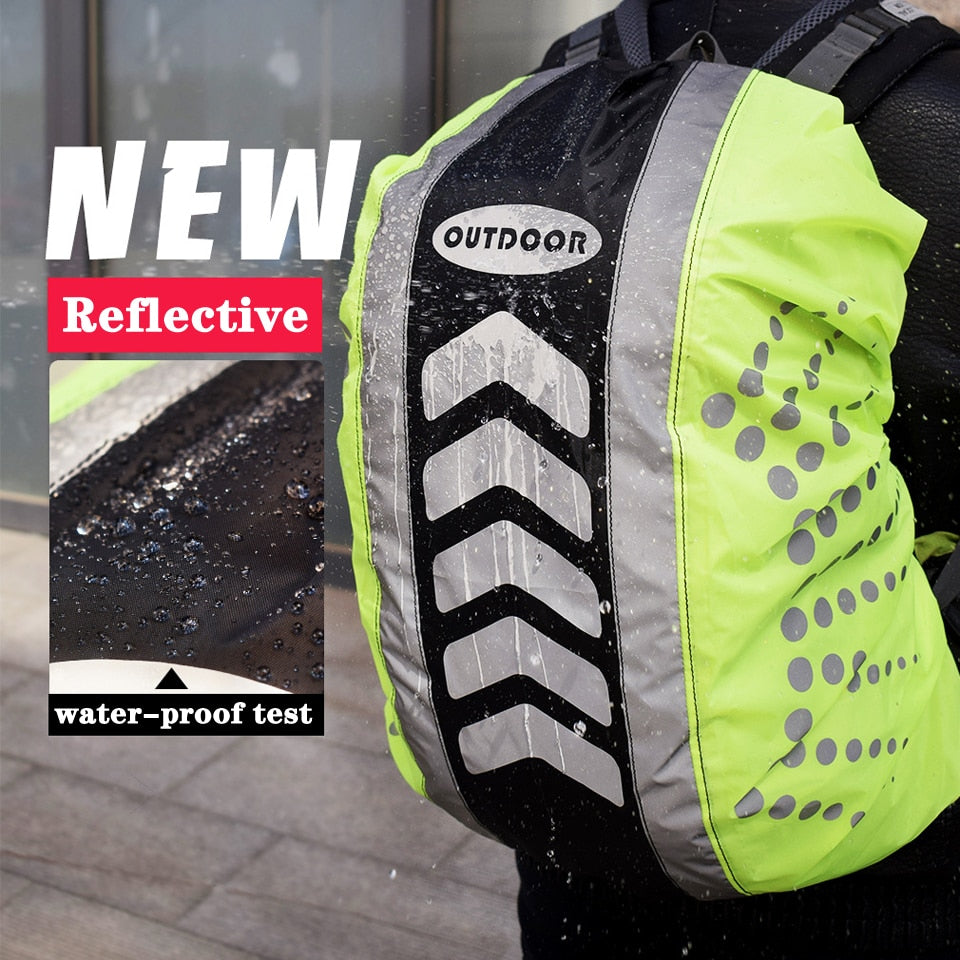 New Reflective Backpack Cover Sport Bag Covers Rain Cover Backpack