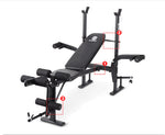 Home Indoor Multifunction Fitness Equipment Sit Up Bench Adjustable Crunch Board Barbell Rack Solid Steel Weightlifting Training