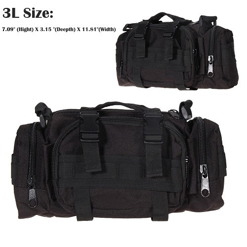 Outdoor Climbing Bags Waterproof Waist Bag Military Tactical