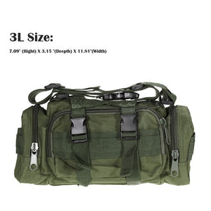 Outdoor Climbing Bags Waterproof Waist Bag Military Tactical