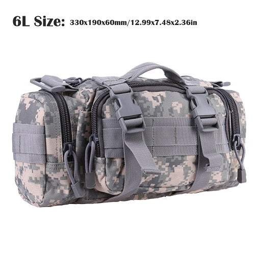 Outdoor Climbing Bags Waterproof Waist Bag Military Tactical