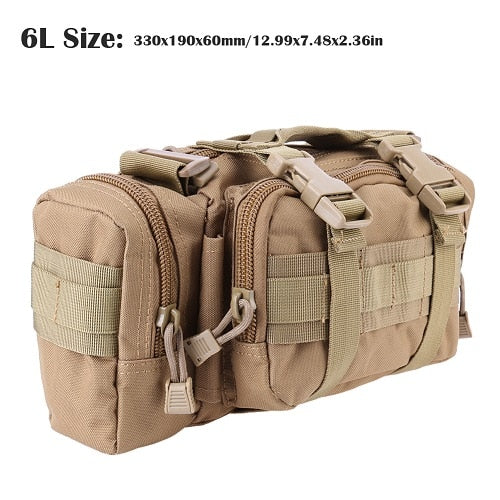 Outdoor Climbing Bags Waterproof Waist Bag Military Tactical