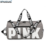 Outdoor Woman Gym Bag New Gym Bag Men Nylon Pink Sports Bags For Fitness