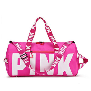 Outdoor Woman Gym Bag New Gym Bag Men Nylon Pink Sports Bags For Fitness