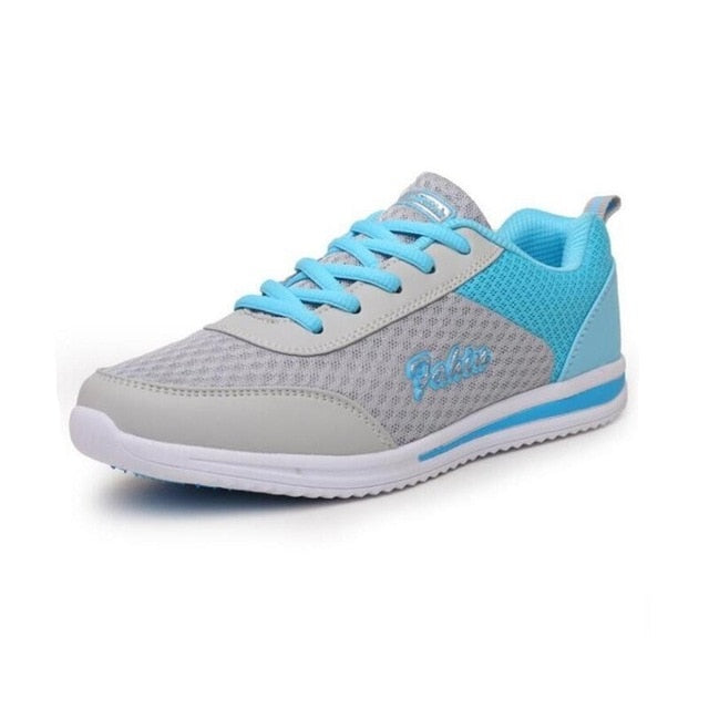 2019 autumn Sport Shoes Woman Sneakers Female Running Shoes Breathable Hollow Lace-Up