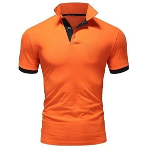 Men's training exercise Brand Golf Polos Shirts Quick Dry Slim Short Sleeve