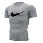 Man's T-shirt  Gym Shirt Sport T Shirt Men Short Sleeve Running Tshirt Men Workout