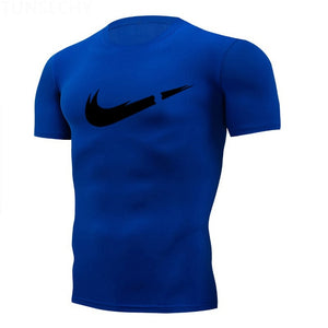 Man's T-shirt  Gym Shirt Sport T Shirt Men Short Sleeve Running Tshirt Men Workout