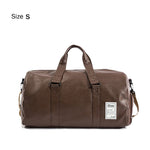 Gym Bag Leather Sports Bags Big Men Training Tas for Shoes Lady Fitness Yoga Travel Luggage