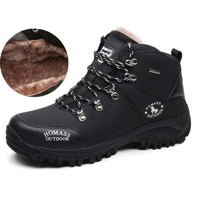 Men Waterproof Hiking Shoes Breathable Tactical Combat Army Boots