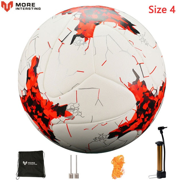 Russia Professional Size 4 Size 5 Football Premier PU Seamless Soccer Ball Goal Team Match Training Balls