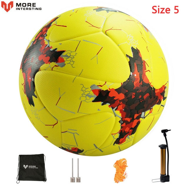 Russia Professional Size 4 Size 5 Football Premier PU Seamless Soccer Ball Goal Team Match Training Balls