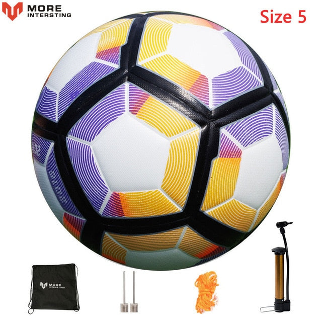 Russia Professional Size 4 Size 5 Football Premier PU Seamless Soccer Ball Goal Team Match Training Balls