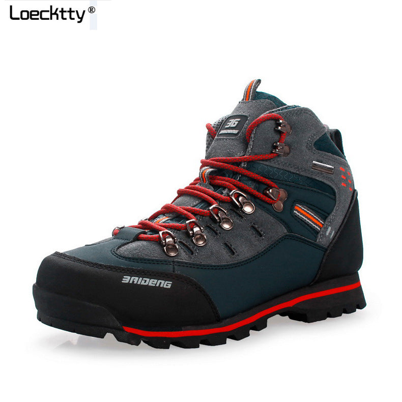 Outdoor Big Size Waterproof Hiking Shoes For Men