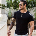 Gym Shirt Sport T Shirt Men Fitness Running Shirts Quick Dry