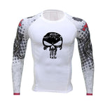 Men Fitness Running T Shirts Long Sleeve Sport Top Elastic Sportswear