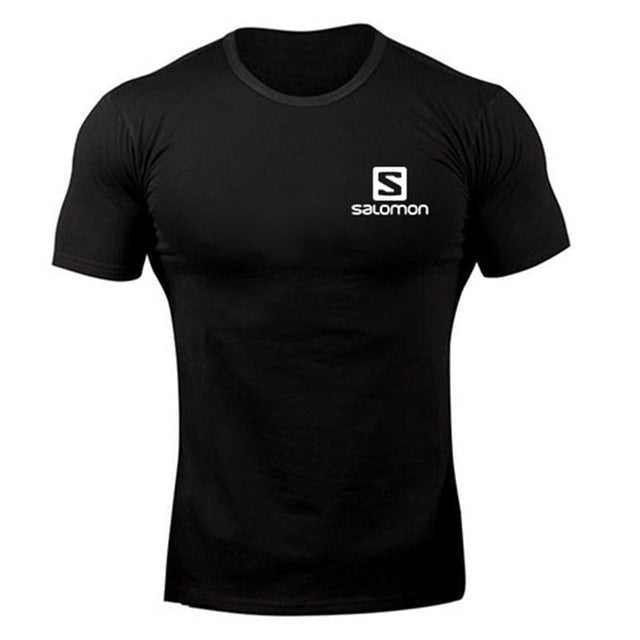 Quick Dry Men Training Running T-shirt Active Training Exercise