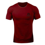 Quick Dry Men Training Running T-shirt Active Training Exercise