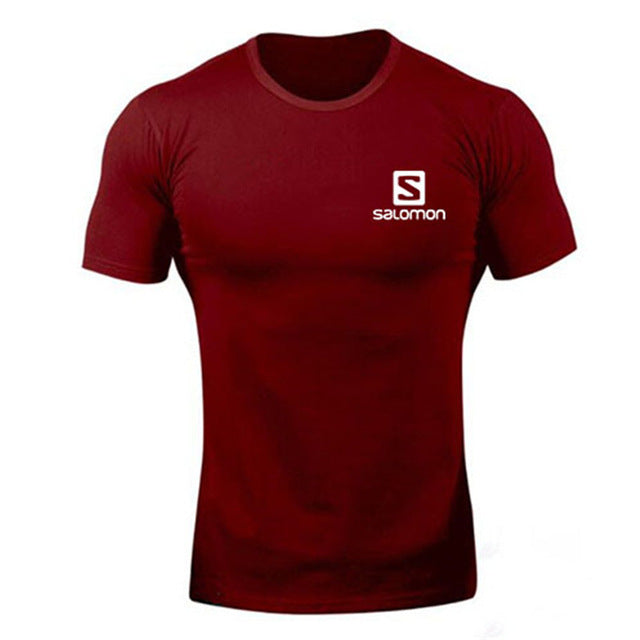 Quick Dry Men Training Running T-shirt Active Training Exercise