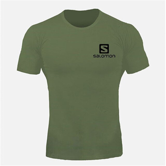 Quick Dry Men Training Running T-shirt Active Training Exercise