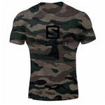 Quick Dry Men Training Running T-shirt Active Training Exercise