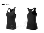 Women Yoga Sleeveless T-shirts Sports Fitness Base Layer Training