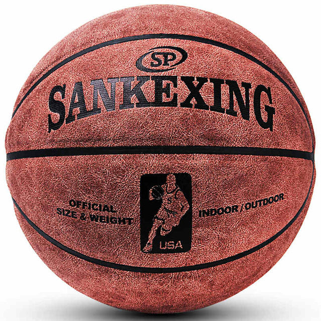 Brand High Quality Official Size 7 leather Basketball Balls Outdoor Indoor Mens Training Basket Ball