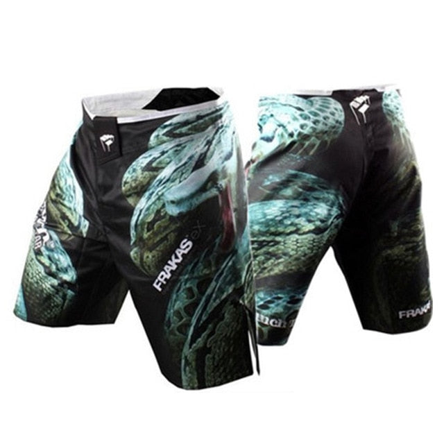 Men MMA Shorts Boxing Trunks Bad Man Fight Shorts Boxing Pants Jiu Jitsu Muay Thai