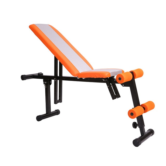 Household multifunctional sit up bench Adjustable Decline Abdominal Exercise dumbbell bench