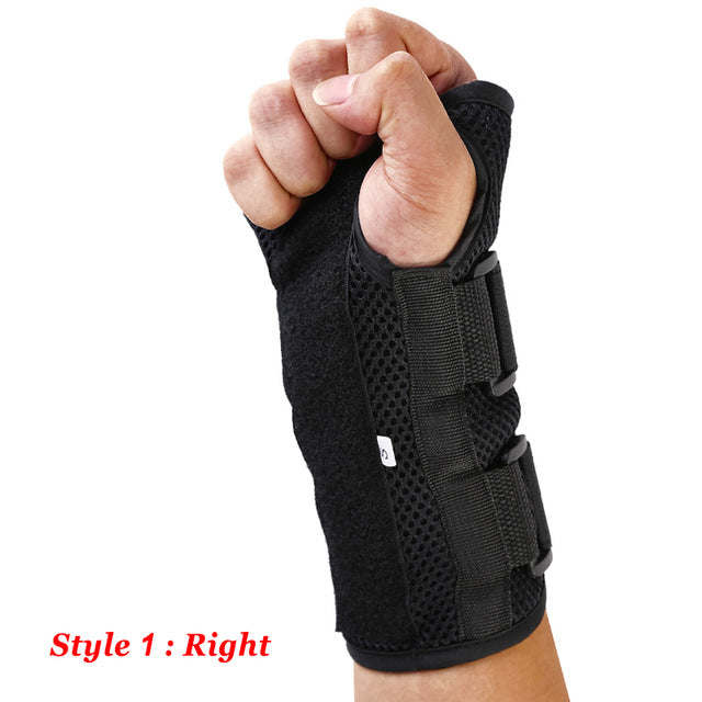 New Medical Wrist Support Sprain Forearm Splint Adjustable Breathable Wrist Brace